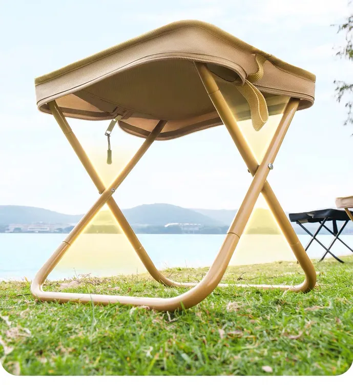 出口原单多用途便携折叠凳子小马扎带收纳袋携带方便承重力200斤