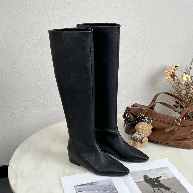 糖糖 | 过膝时装靴 | 小个子小腿粗女鞋秋冬骑士女靴EDX551008