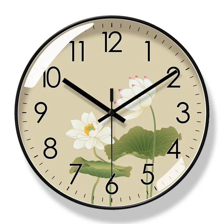 客厅挂钟2025年新款钟表挂墙国风家用中式高档大气创意时钟挂表