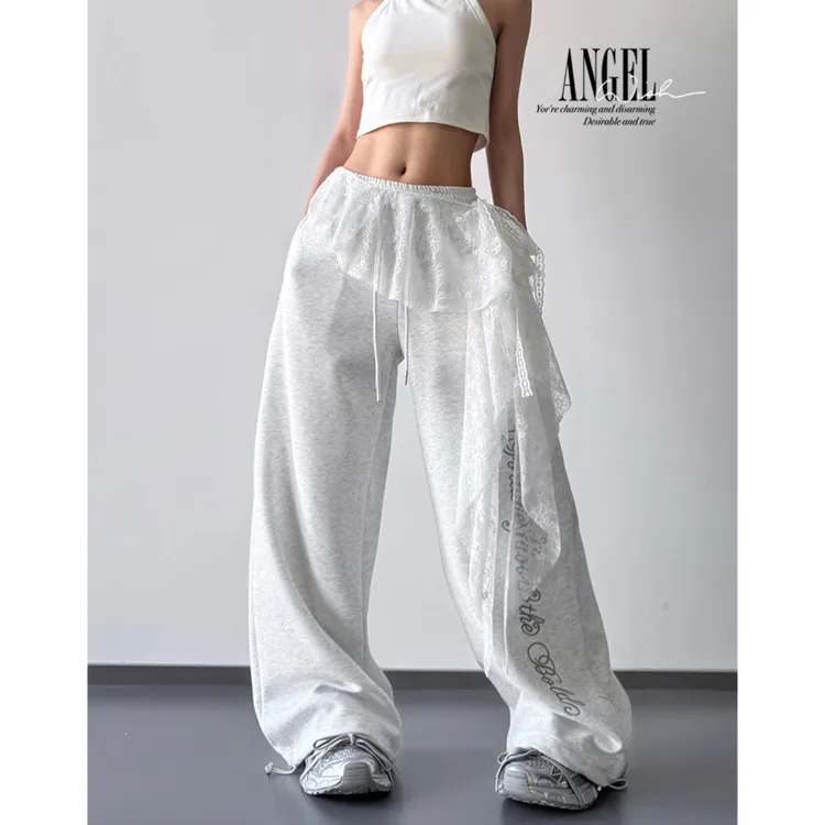 2025超火夏装“叠穿神器”复古百搭蕾丝花边三角巾一片式绑带屁帘