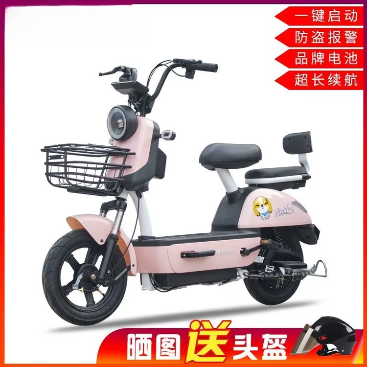 新国标电动车小型48V电瓶车新款代步电动自行车学生成人电车
