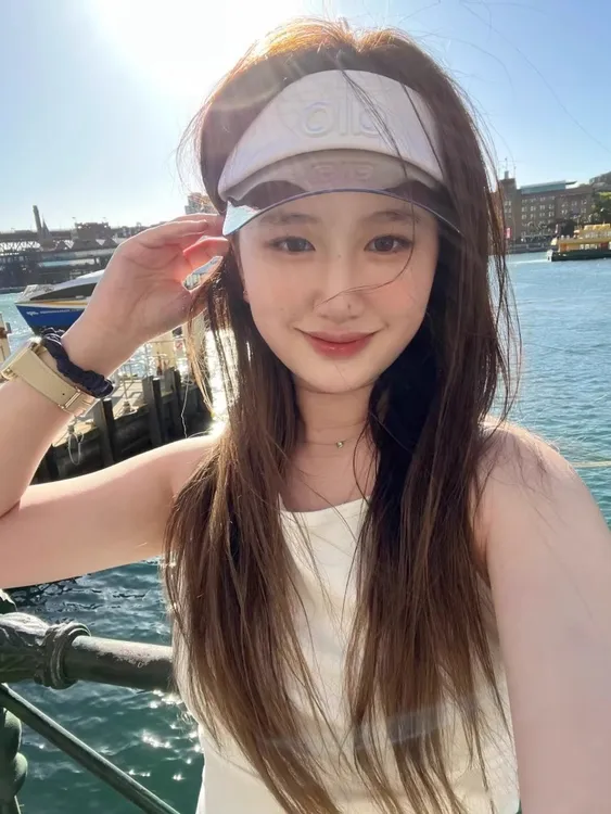 alo帽子空顶休闲运动帽女夏季遮阳防紫外线防晒网球高跑步太阳帽