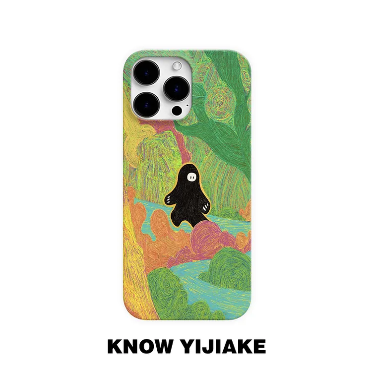 梦回始初适用苹果17promax小众手机壳16华为小米15oppo套vivo艺术