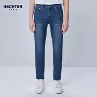 【商场同款】法国HECHTER春秋季水洗牛仔裤男士修身长裤LP32101