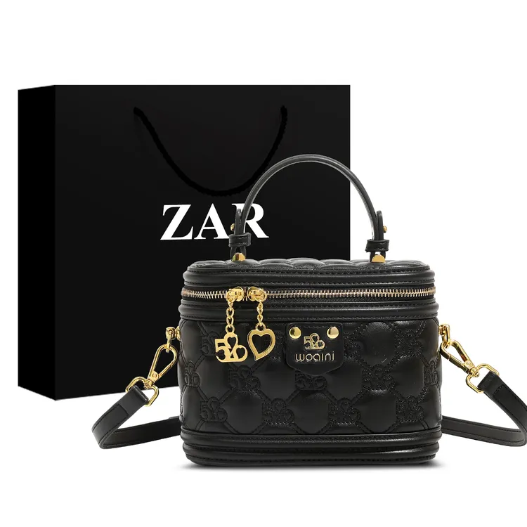 ZAR&RUILR/查瑞娜轻奢小香风盒子包包女时尚百搭斜挎包手提小方包