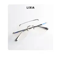 LIXIA【清澈透亮】潮流时尚丽霞自留透感设计款眼镜-D9768-A