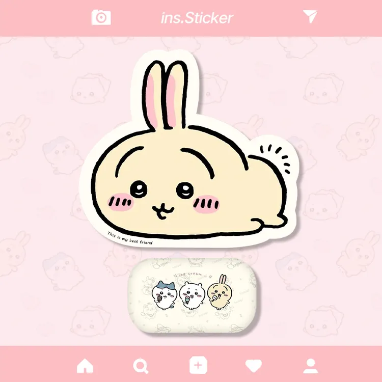 乌萨奇chikawa可爱卡通异形鼠标垫小号女生办公室护腕电脑电竞桌