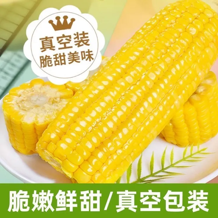 【免煮整根】水果玉米即食新鲜甜玉米开袋即食粗粮免煮代餐
