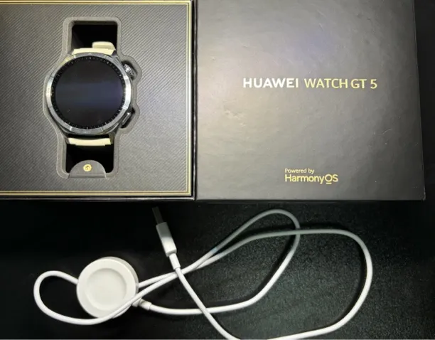 99新 Huawei/华为 二手华为watch GT5苍山灰98新在保