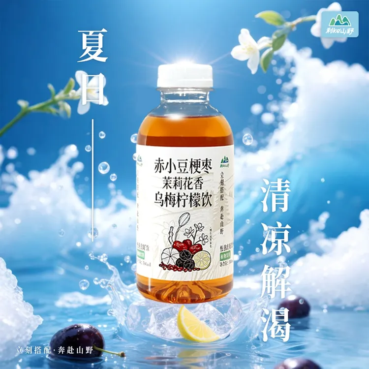 正宗植物饮料赤小豆乌梅柠檬茶彩箱装D
