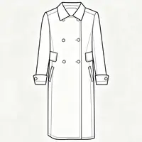 【MonTendre】秋冬新款 L 气质通勤绵羊毛混纺包暖气质双面毛呢大衣