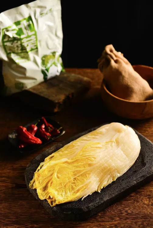 精品【东北酸菜】乳酸菌发酵酸菜1kg(颗）*3袋