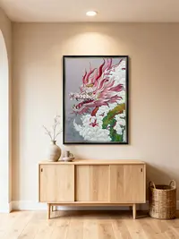 TS679装饰挂画高139*宽100cm
