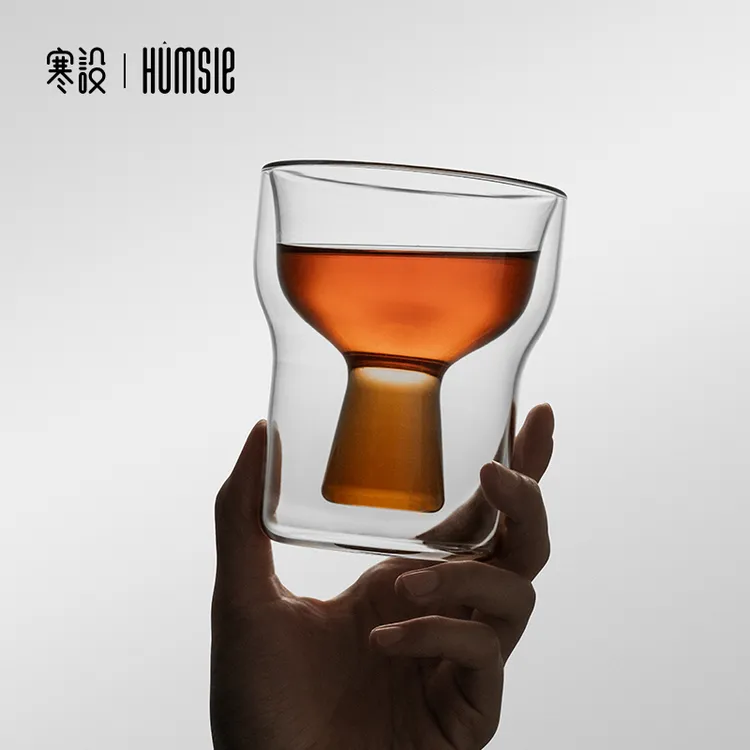 2025新款寒设泡茶杯茶水分离器高档双层玻璃创意茶具送礼礼盒装