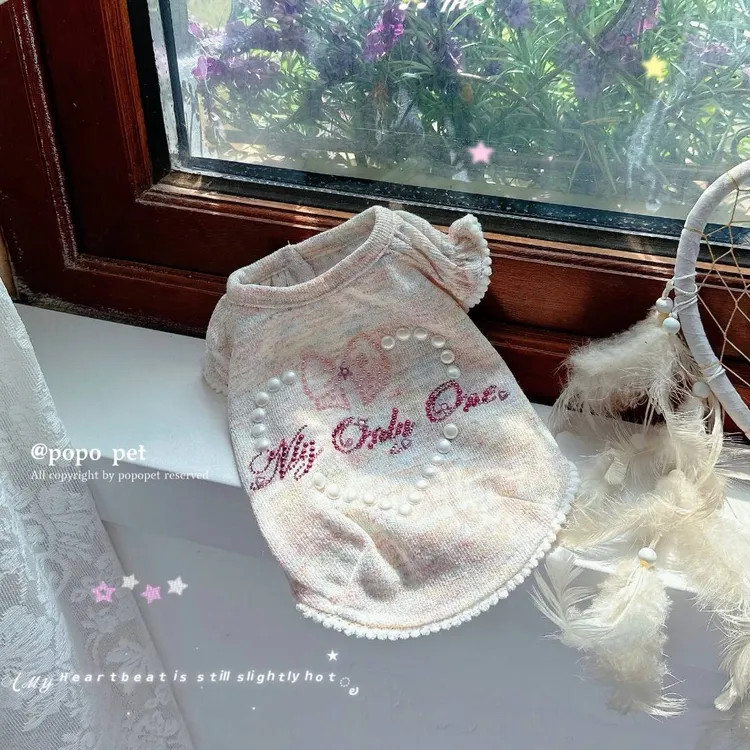彩虹纱薄针织毛衣!轻盈软糯 舒适保暖 春秋宠物衣服猫咪狗狗背心
