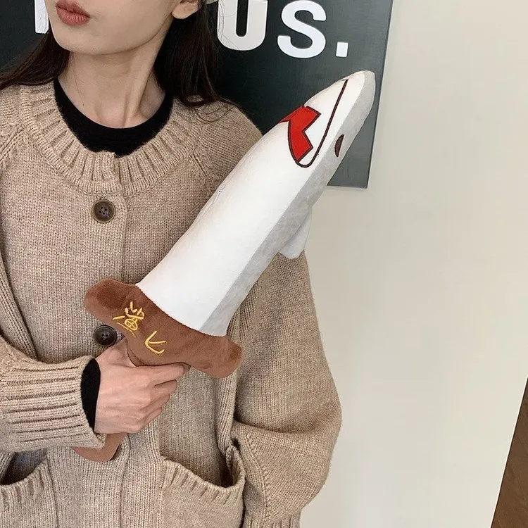 鲨臂鲨鱼剑鲨匕剑搞怪玩梗玩偶毛绒玩具闺蜜抱枕睡觉安全感男生款