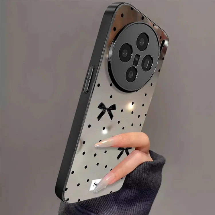 蝴蝶结波点适用vivoX200pro手机壳vivoX100Ultra女X90/80/70防摔