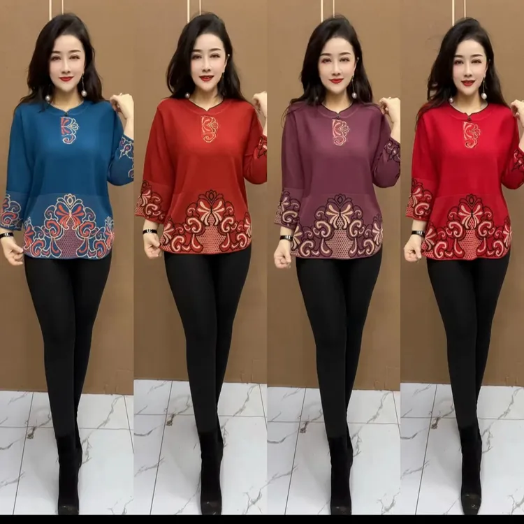 国风古韵款针织衫