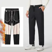 奥粒绒蓄热保暖冬季男士外穿棉裤休闲裤户外御寒加绒保暖加厚828