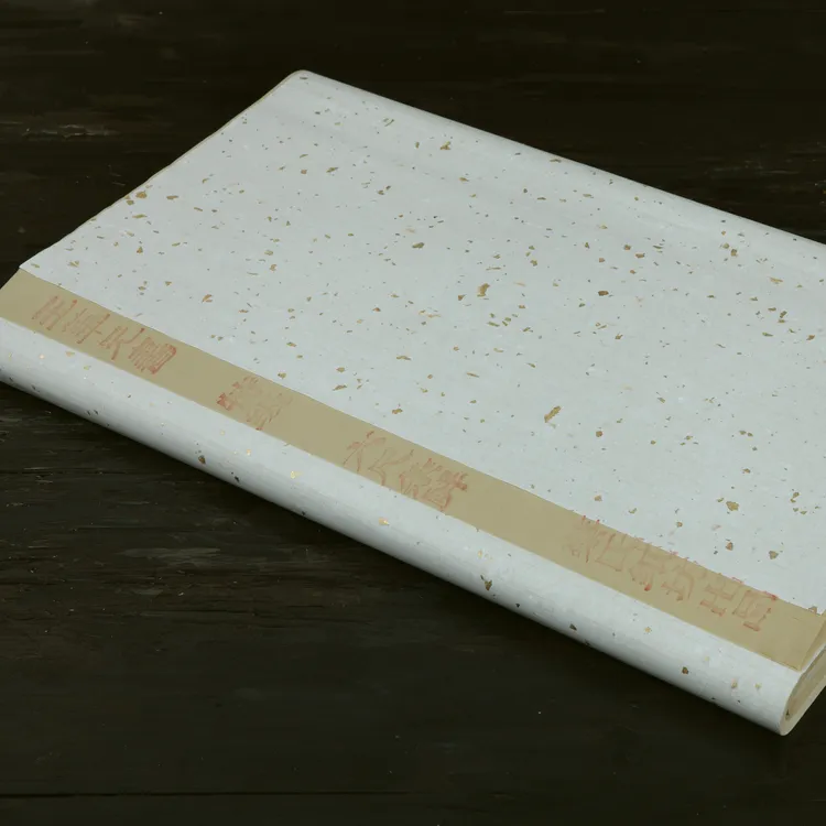 蔡氏纸坊纯手工古法制作特级元书纸和加檀皮款