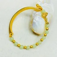 K经典黄色如意半镯多样性发货49052