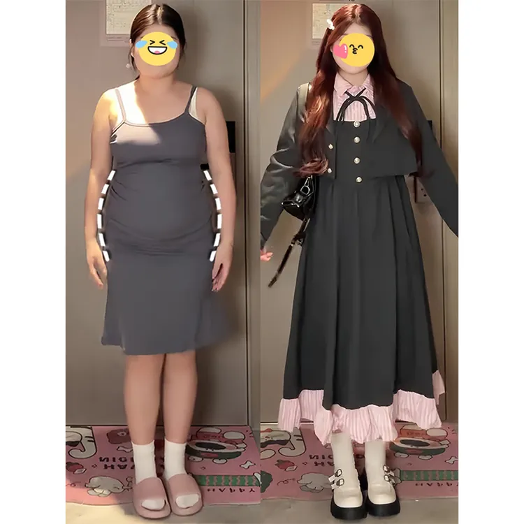 套装女2025新款韩系学院风短款外套格纹拼接连衣裙早秋穿搭一整套