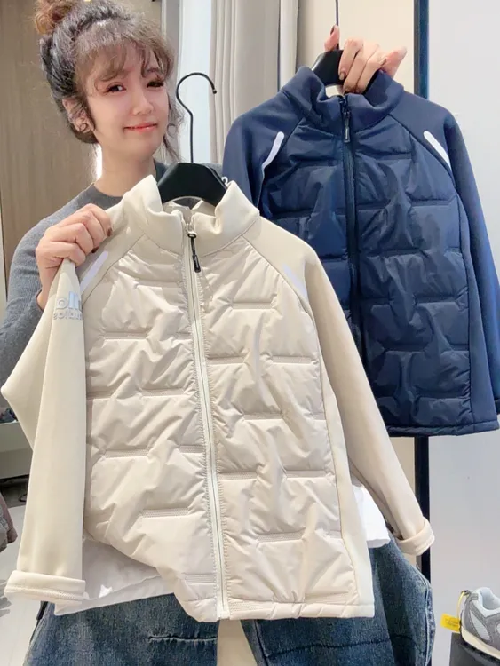 【校服神器】奥粒绒秋冬季新款男女童儿童长袖宽松拉链中大童外套