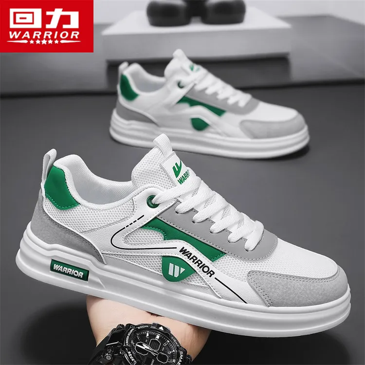 回力运动板鞋男鞋爆款2025新款男士开车专用休闲鞋百搭透气网鞋潮