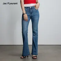  JAC FLEURANT【直播间专属】新品弹力微喇牛仔裤