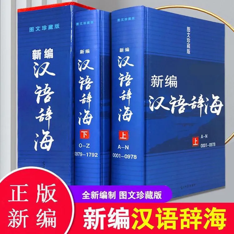 辞海正版新编字典现代汉语汉语两册图文词典全套珍藏版古汉语现代