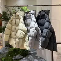 【囍】设计师款 95%白鹅绒 一手长三线锁绒连帽鹅绒服