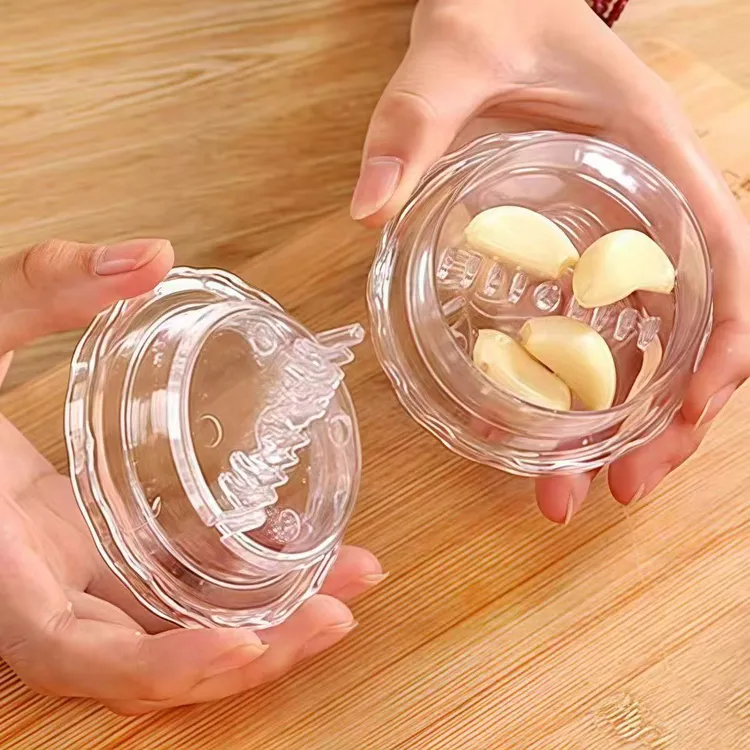 手动按压压蒜器调味带盖小型绞肉机大容量便携