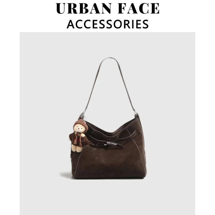 【徐璐同款】URBAN FACE小众轻奢高级感托特包休闲单肩腋下包斜挎包