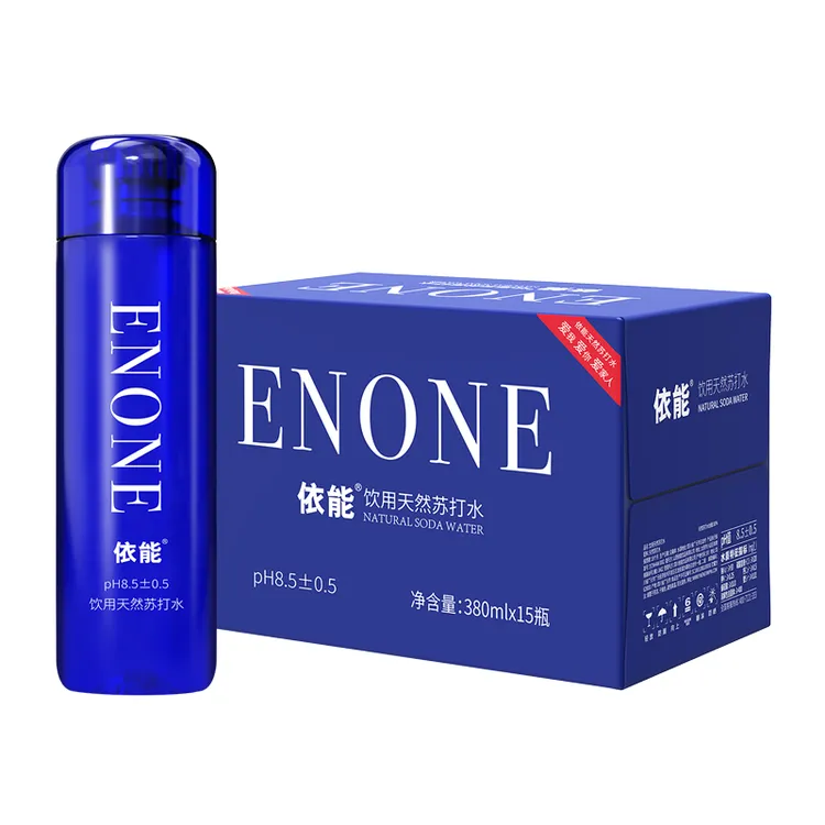 依能天然苏打水弱碱性苏打水PH8.5+清爽顺滑380ml*15瓶