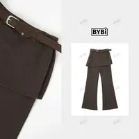 豆子推荐【日不落】90613 冬季加绒弧形屁帘显腿长百搭微辣裤