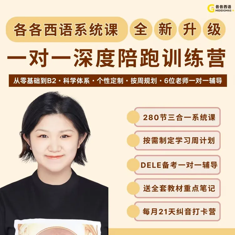 各各的系统西班牙语课程