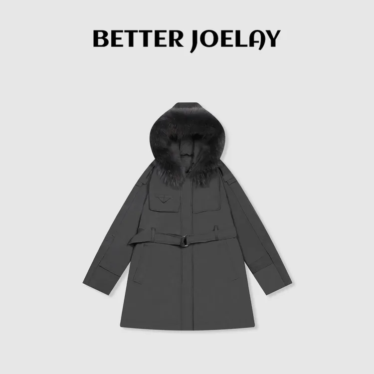 BETTER JOELAY-【孤舟晚歌】时尚百搭保暖休闲通勤风羽绒服Z8201
