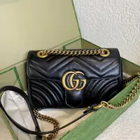 99新 GUCCI/古驰 壹臻/南男 黑金马蒙22 /43281629