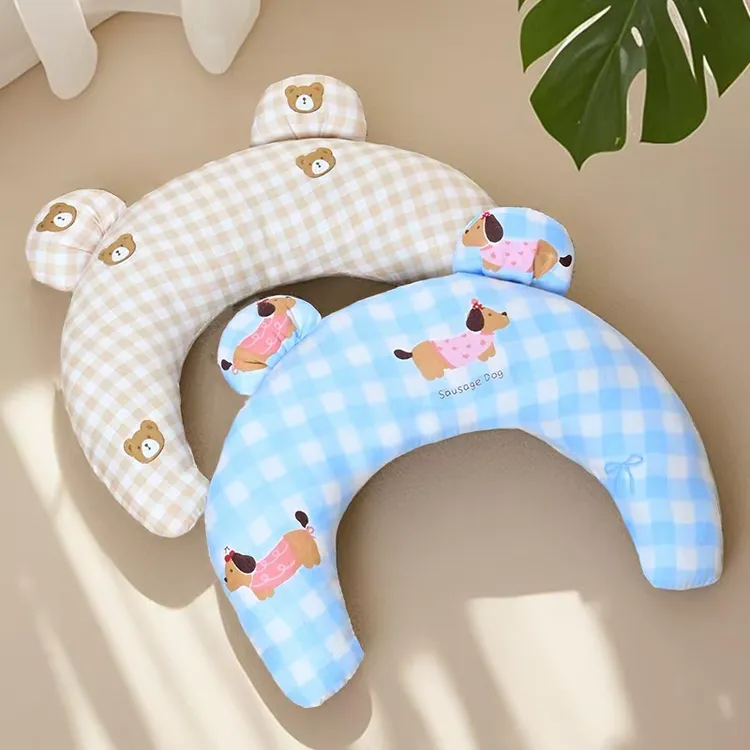 猫咪枕头狗狗睡枕小猫小狗宠物专用睡觉用可爱U型护颈垫用品大全