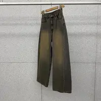 非凡领域】韩国东大门正品/NO退/at/复古牛仔裤/5091603