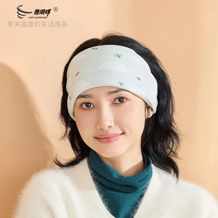 charholo月子发带春夏薄款纯棉头带护脑门抹额夏天束发产妇头巾