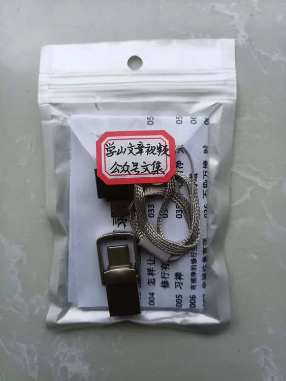 学山禅师 文章视频 生活篇 两用优盘（可选存储卡）