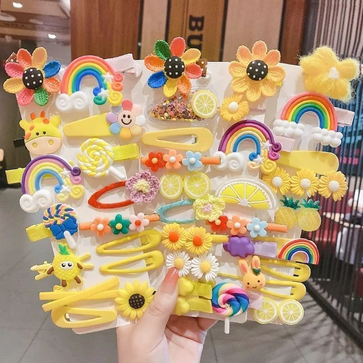 儿童新款网红发夹小女孩刘海夹宝宝夹子头饰可爱公主发饰碎发发卡