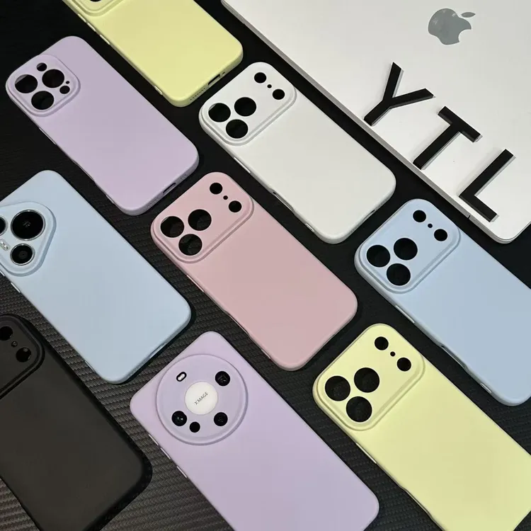 雅天立全包镜头磨砂适用iPhone1615手机壳苹果华为vivo小米17oppo