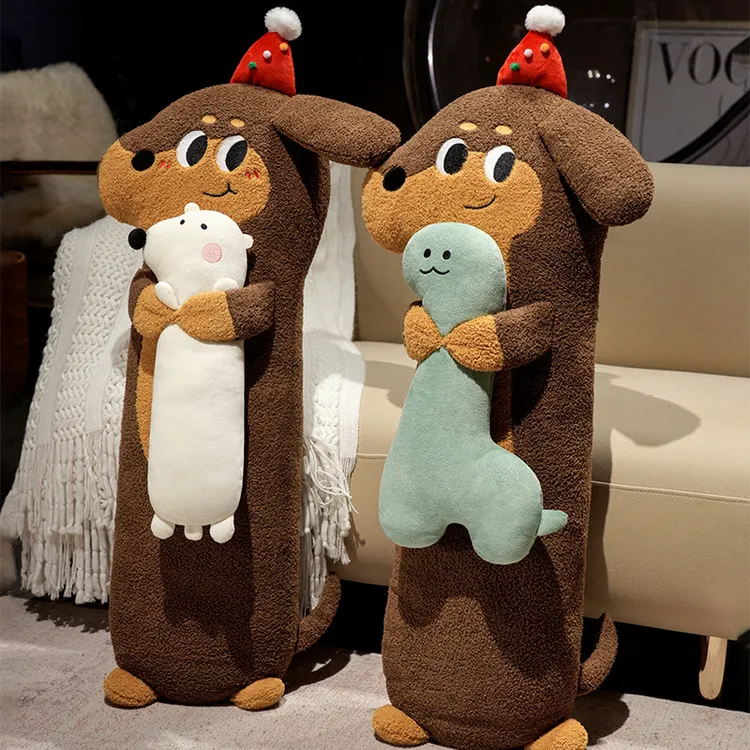 腊肠犬玩偶趴趴狗狗睡觉抱枕毛绒布娃娃男女生款生日礼物可拆洗