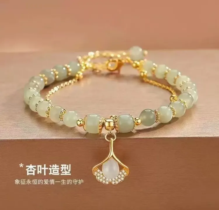 琉璃琉璃手链 森系女植物花卉日韩复古风小众ins时尚百搭（混选）