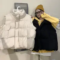 韩版外贸款马甲女2025秋冬新款韩版设计感小众ins服马夹棉衣外套