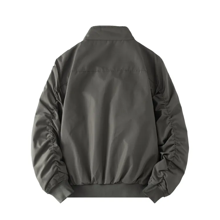 2025新款秋冬夹克飞行夹克休闲加厚保暖冬季外套棉衣