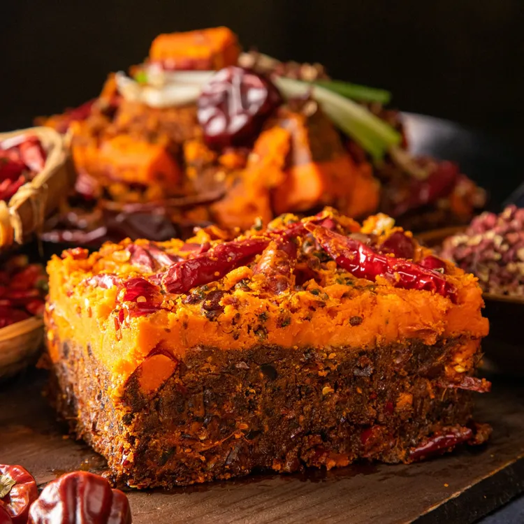 重庆正宗纯牛油纯手工老火锅底料家用商用麻辣鲜香火锅500g