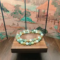 M和田玉多宝圆珠项链0622